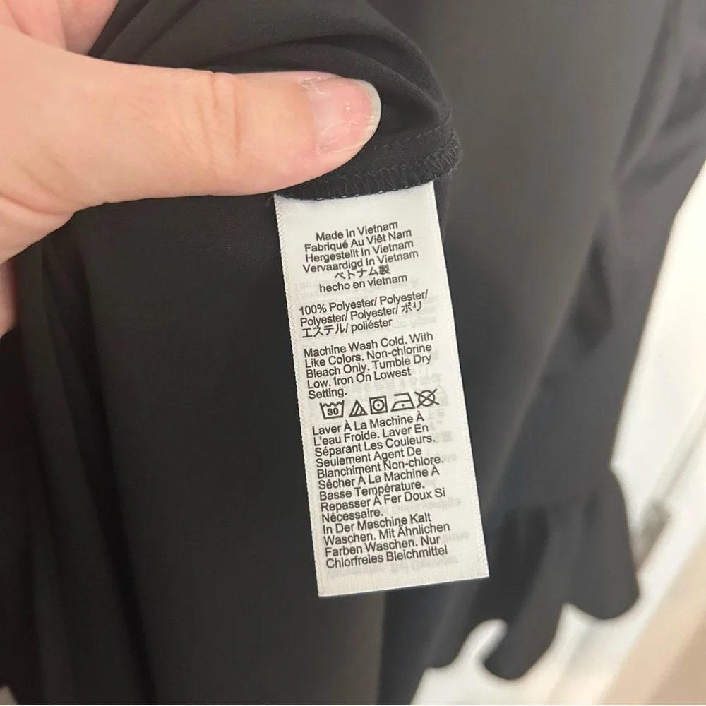 J. Crew Women’s Winter Garden Slip‎ Dress, Black 6